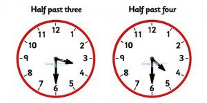 half past