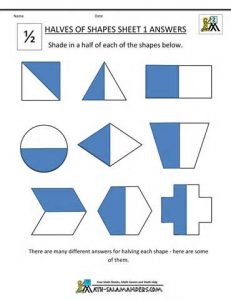Half shapes