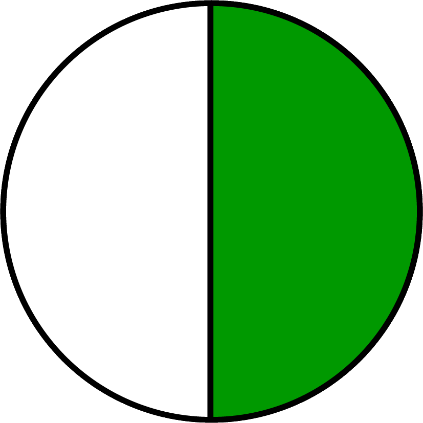 Круг разделенный на 2 части. Круг разделенный на 4 части. Половина круга. Круг разделенный на доли.